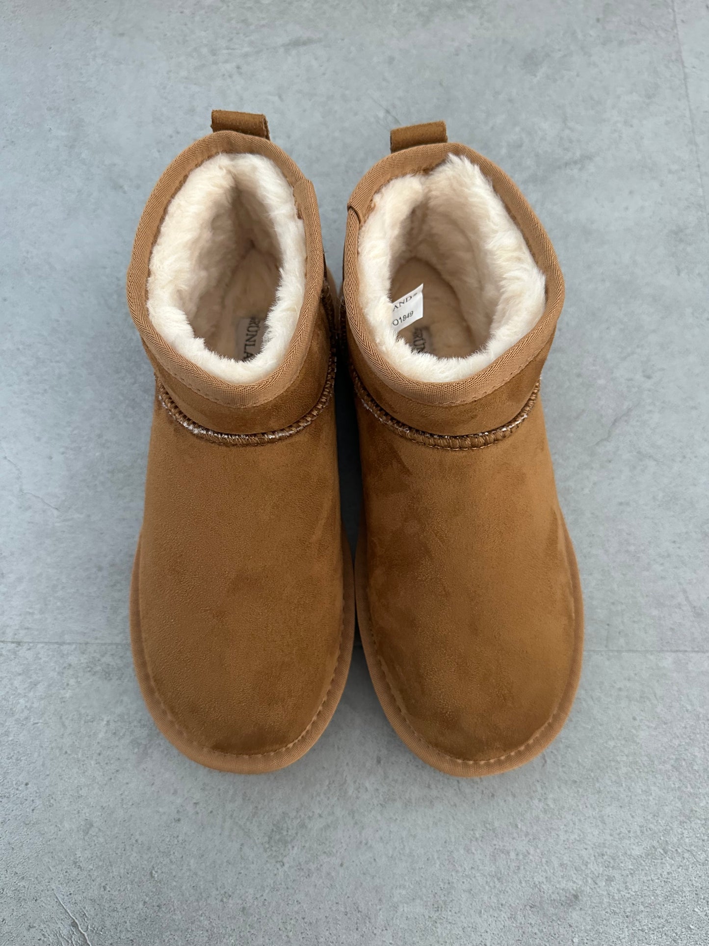 Stivaletto pelo Grunland cuoio