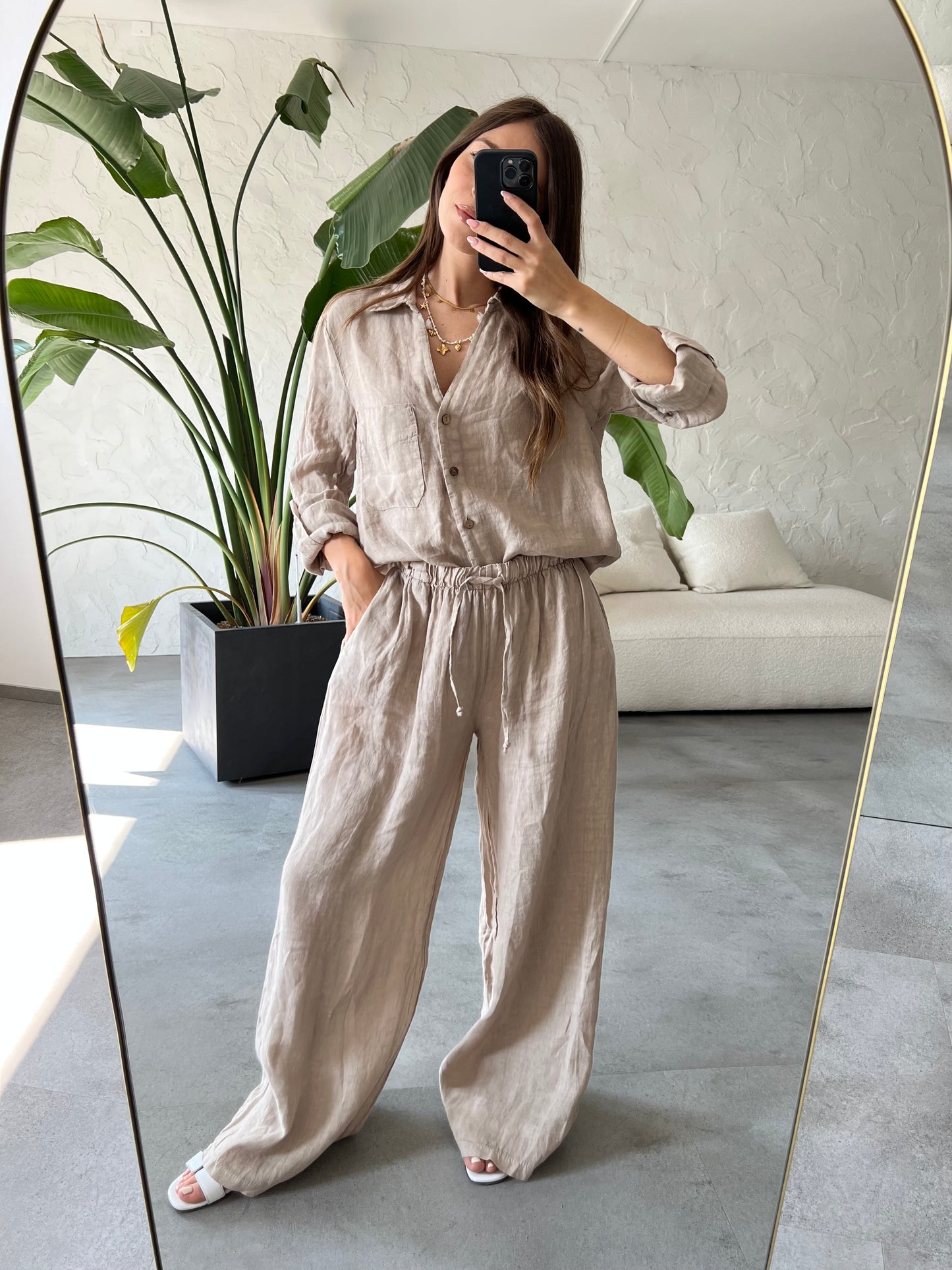 Camicia lino