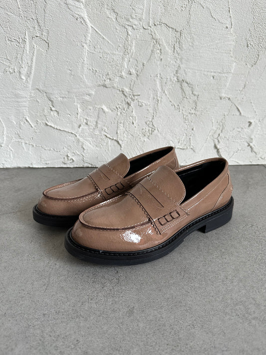 Mocassino taupe Nacrèe