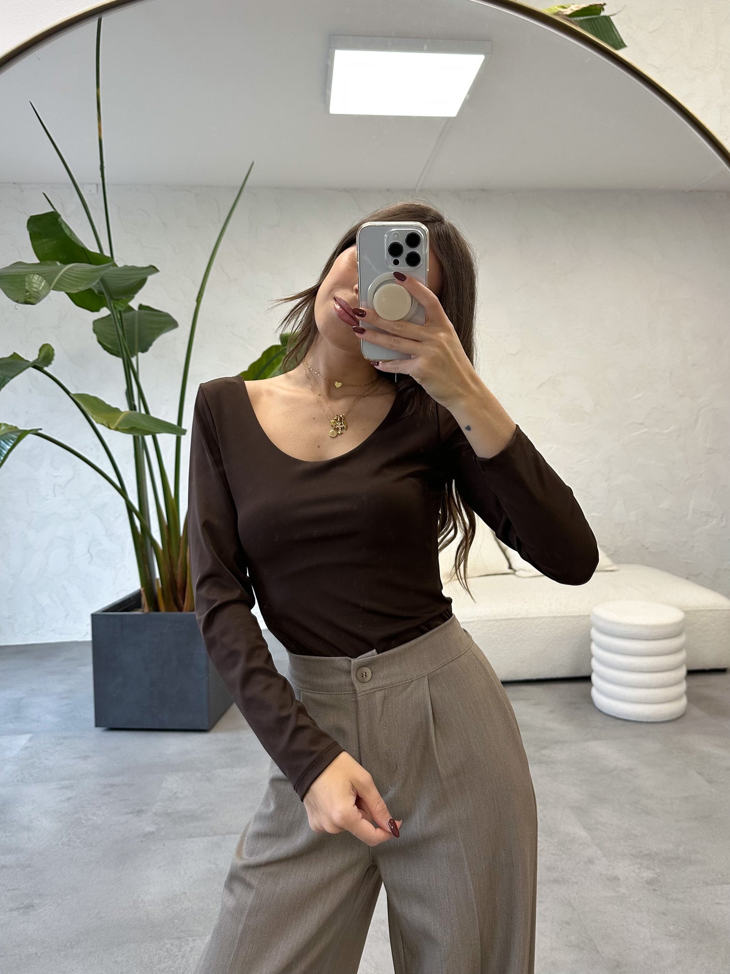 Body scollo tondo
