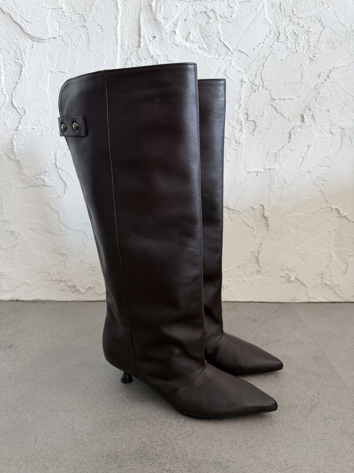 Stivale tubo kitten heel
