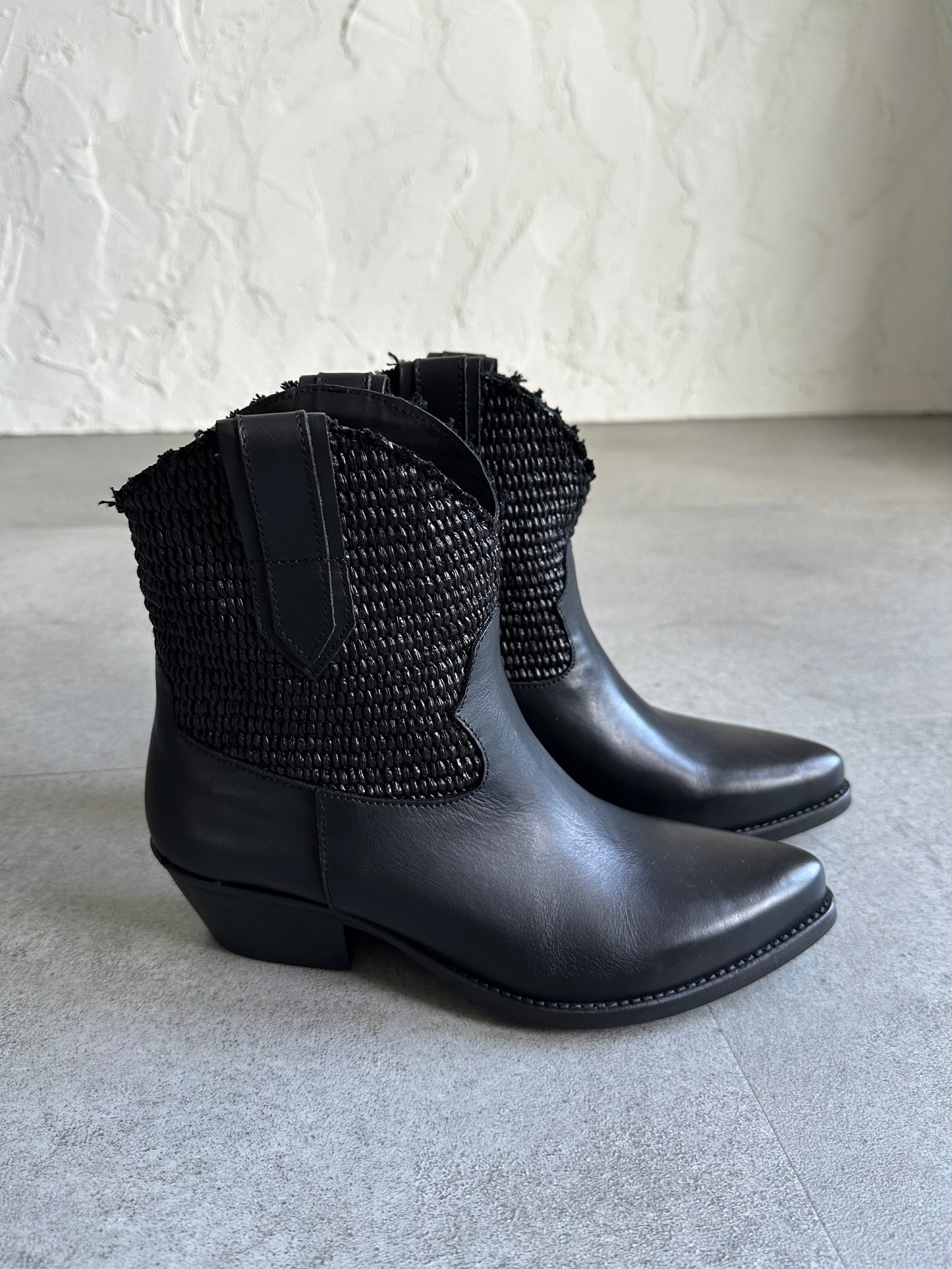 Texano rafia nero