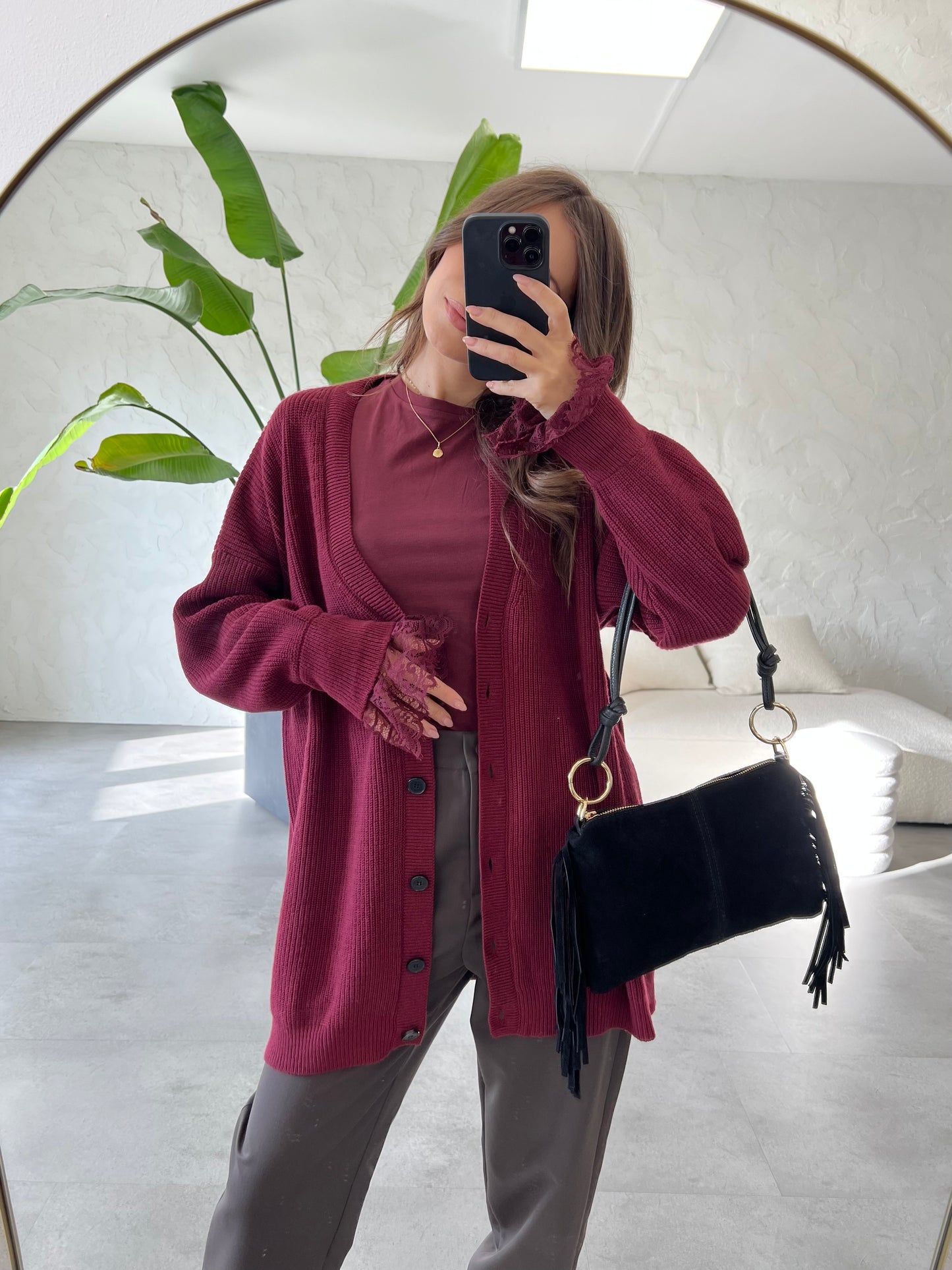 Cardigan pizzo Vicolo