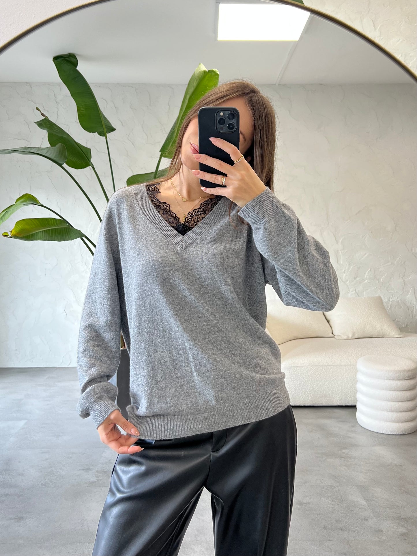 Maglione pizzo Vicolo