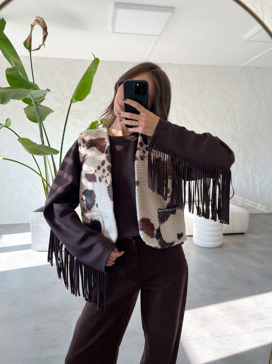 Gilet mucca