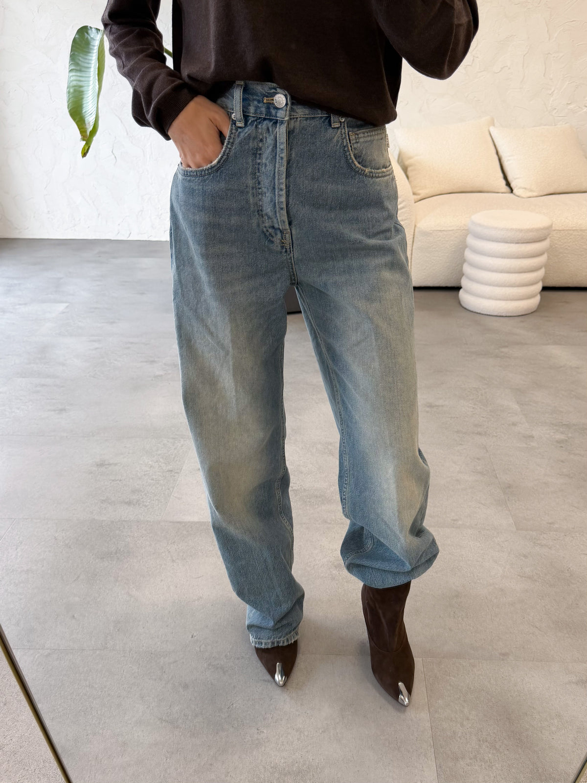 Jeans Adriana slavato Vicolo