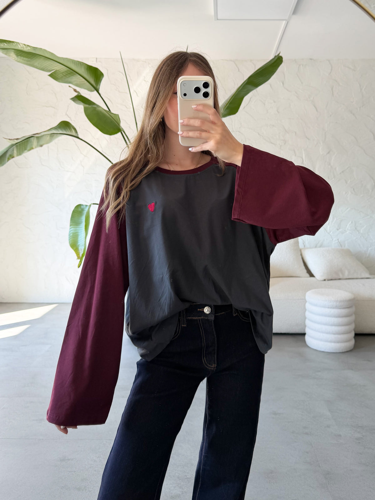 Maglia bicolor
