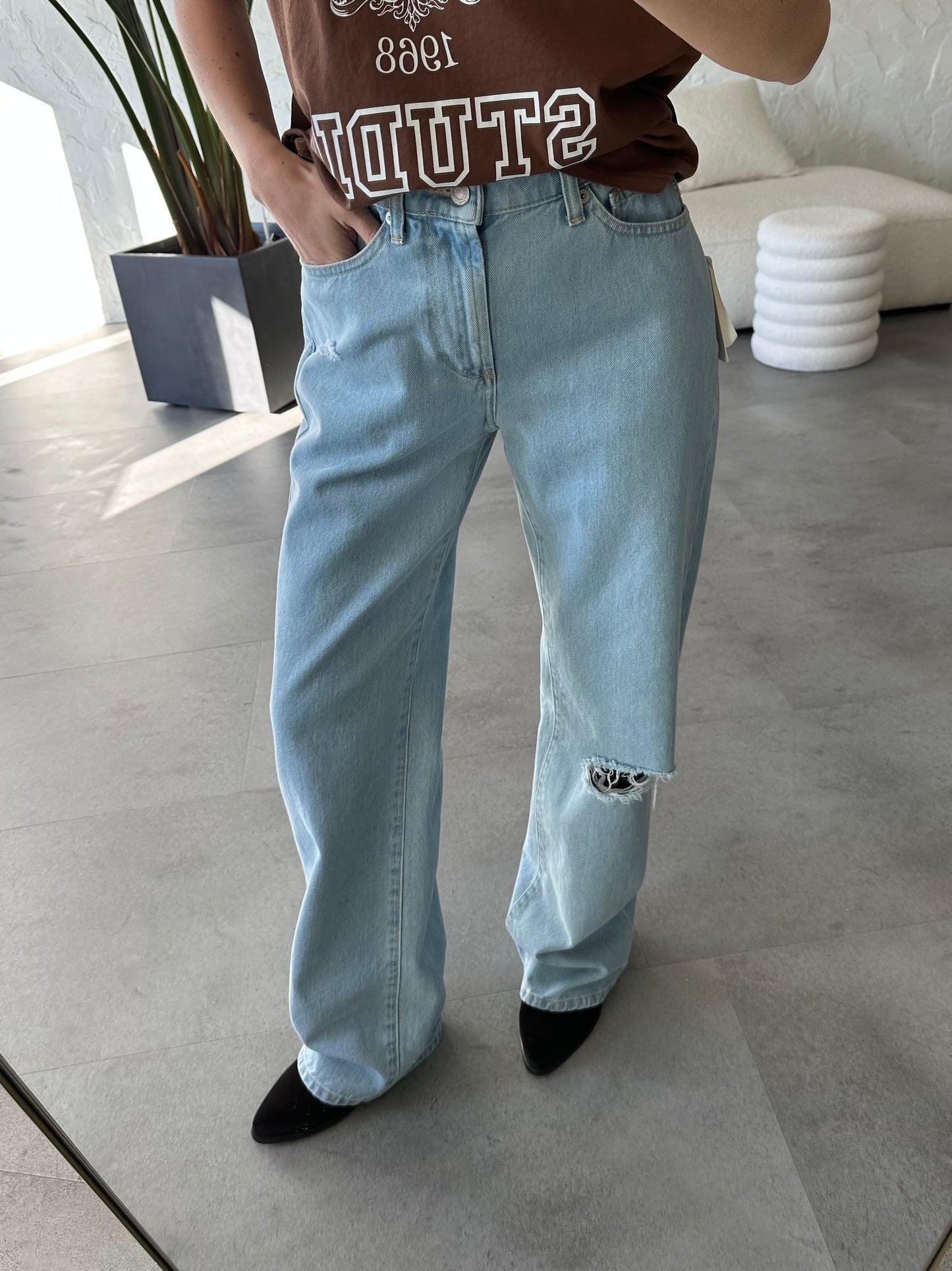Jeans Alex strappi Vicolo