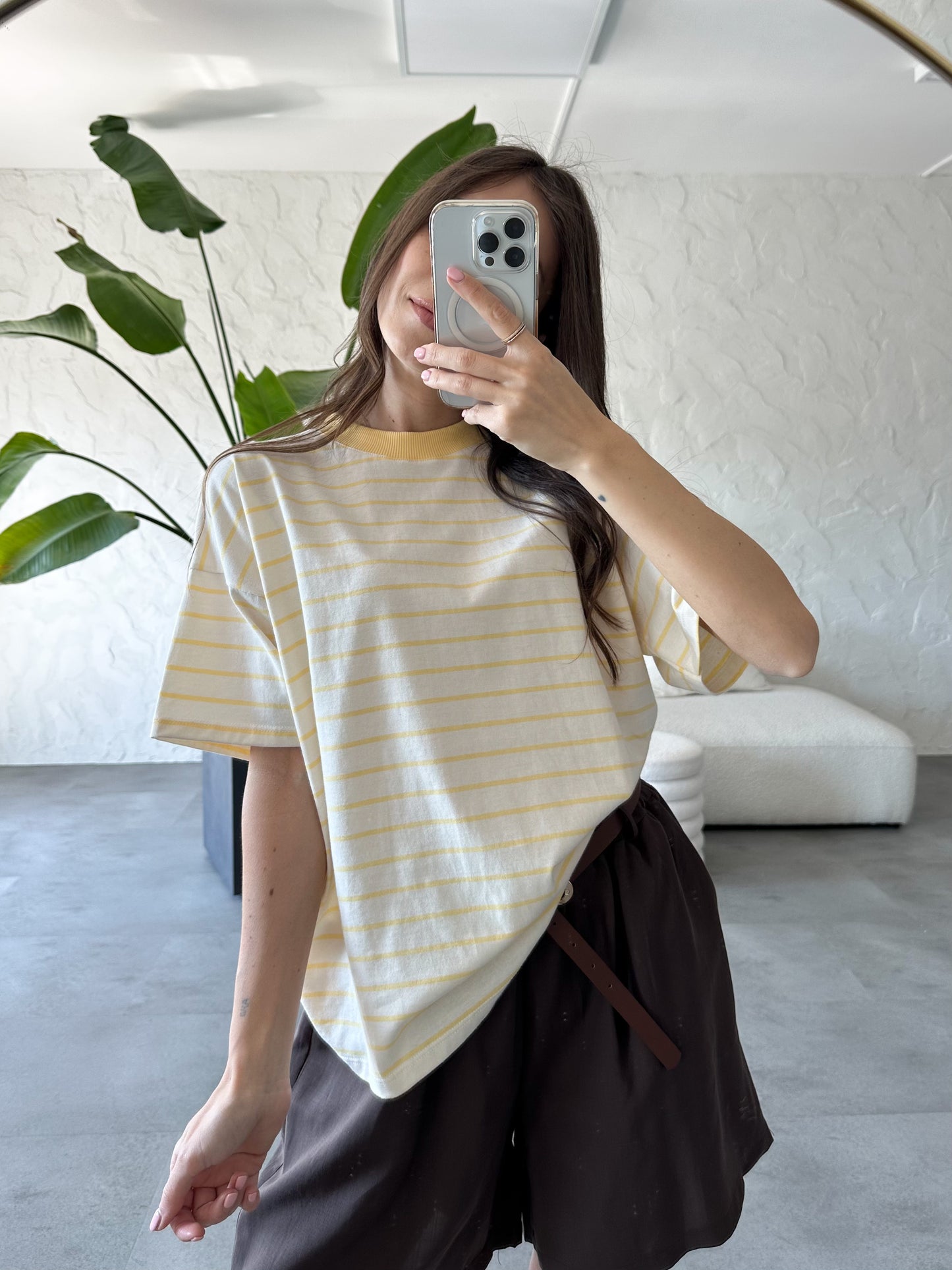 T-shirt righe Vicolo