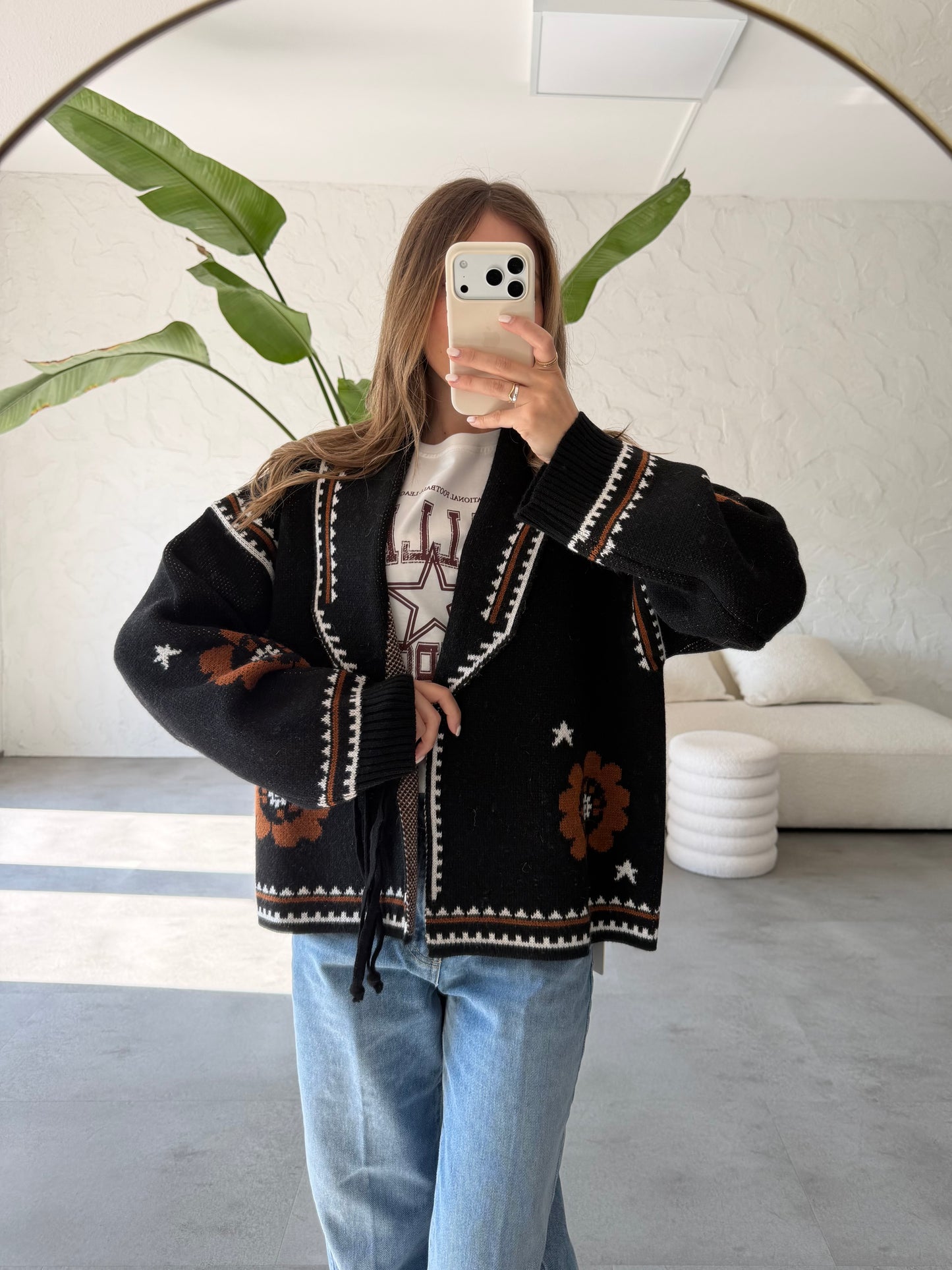 Cardigan jacquard Vicolo