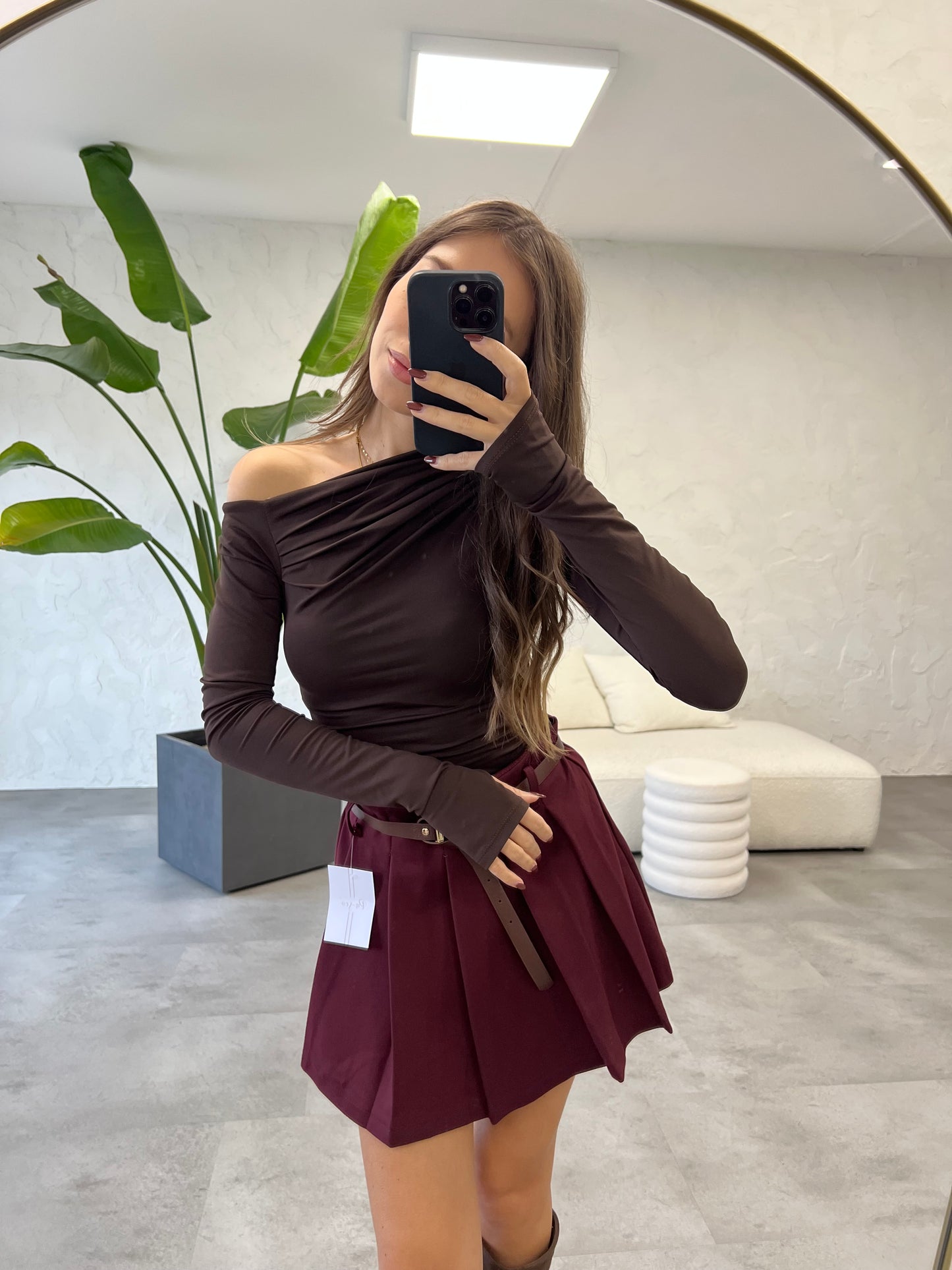 Gonna pantalone cintura