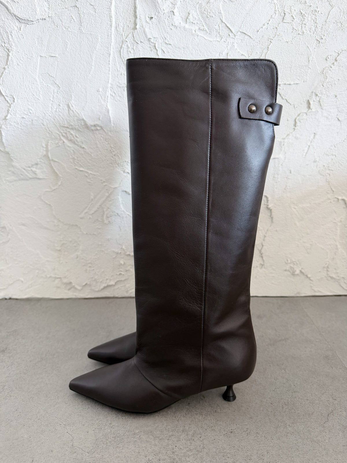 Stivale tubo kitten heel