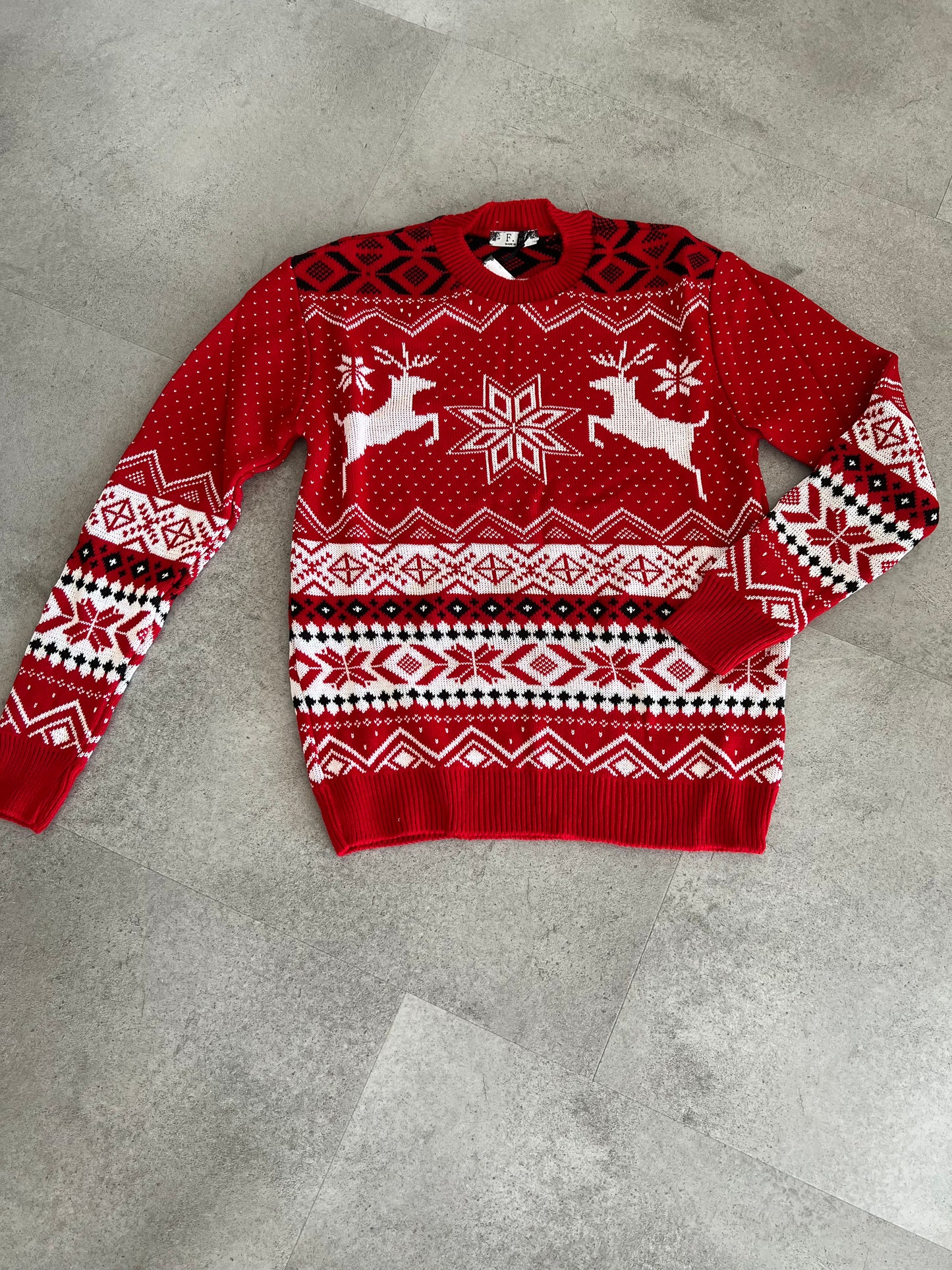 Maglione motivo renne