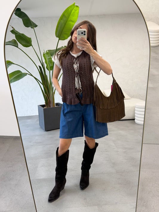 Gilet crochet Vicolo