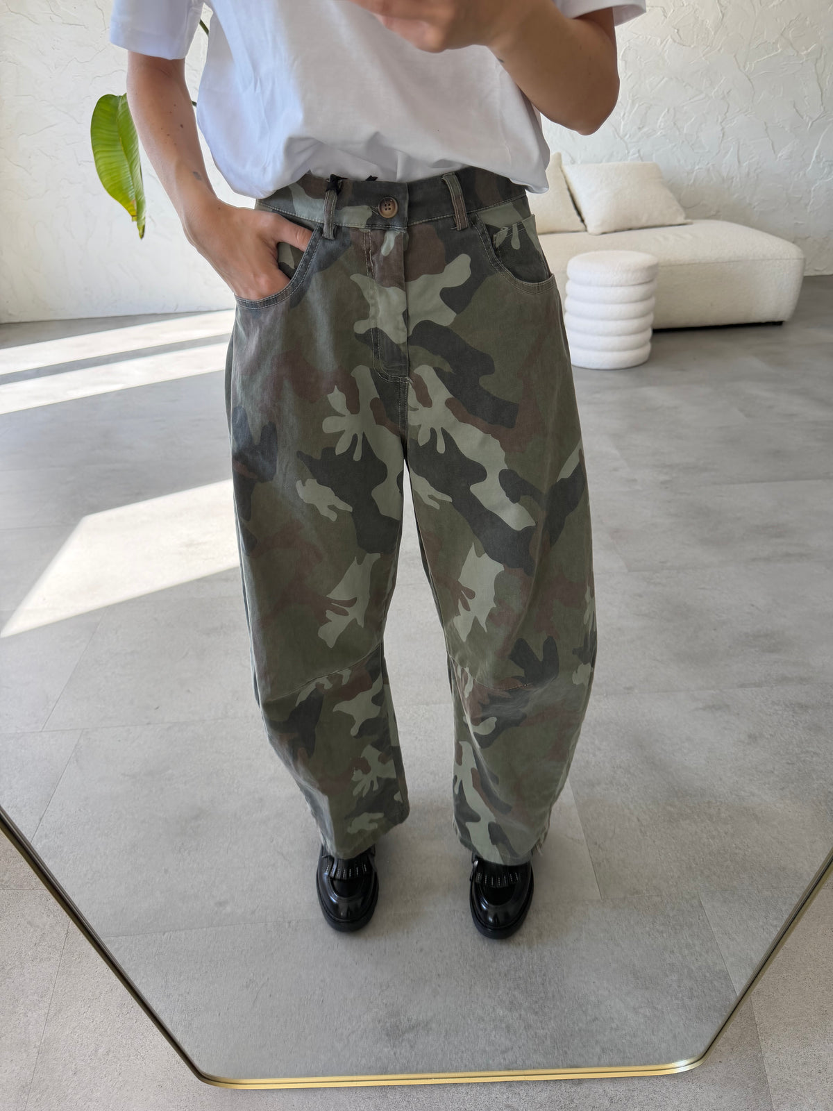 Pantalone camouflage barrel