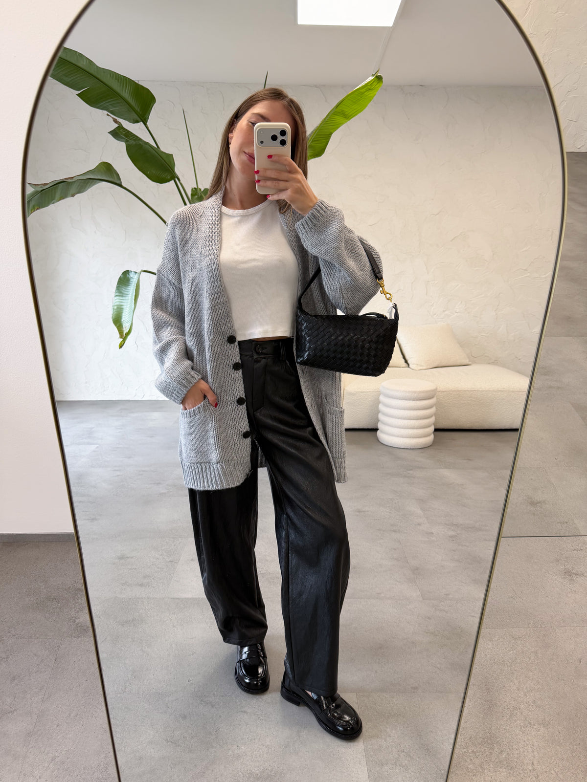 Pantalone ecopelle