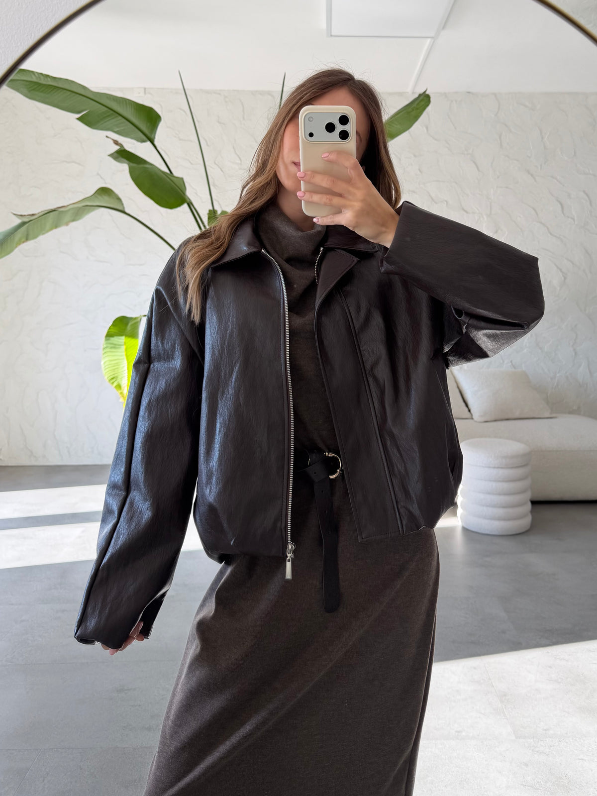 Bomber ecopelle