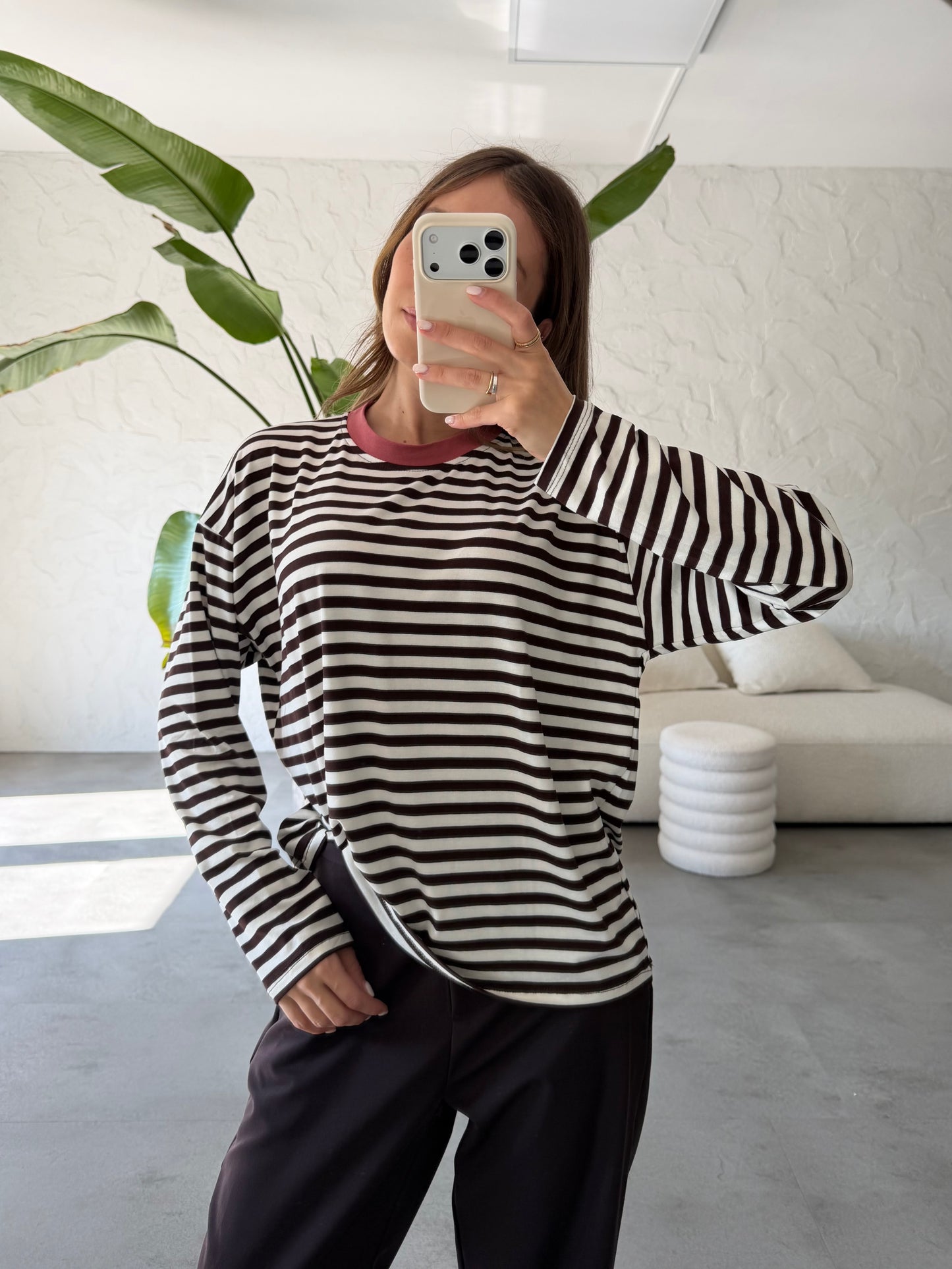 Maglia a righe