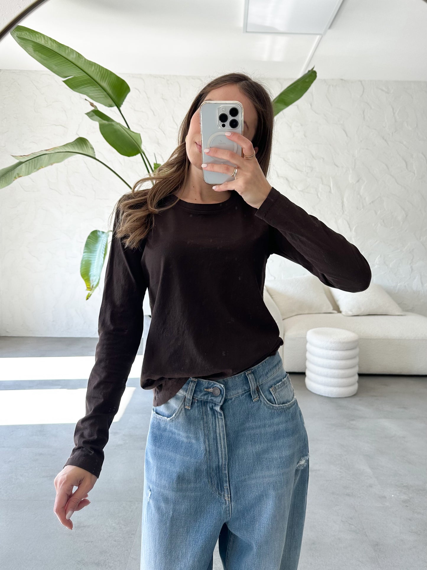 Maglia basic manica lunga