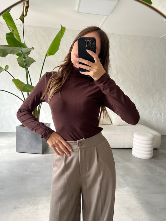 Maglia basic collo