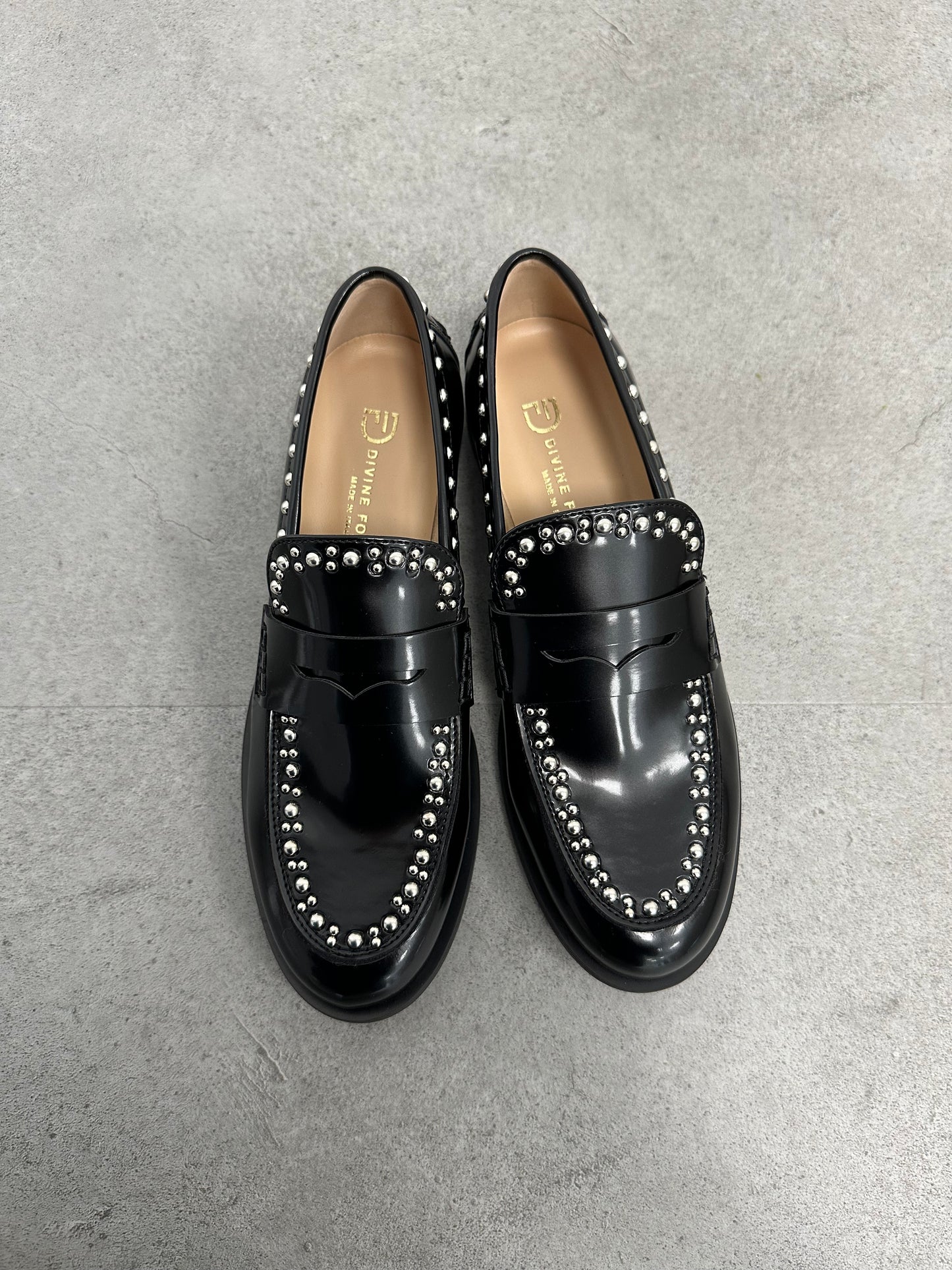 Mocassino borchie