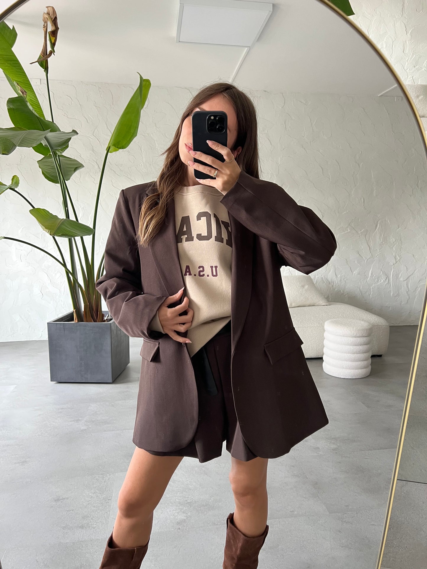 Blazer over