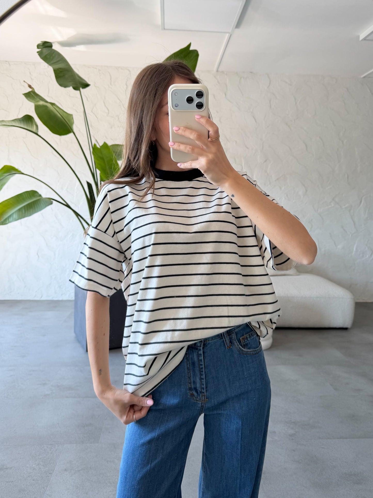 T-shirt righe Vicolo