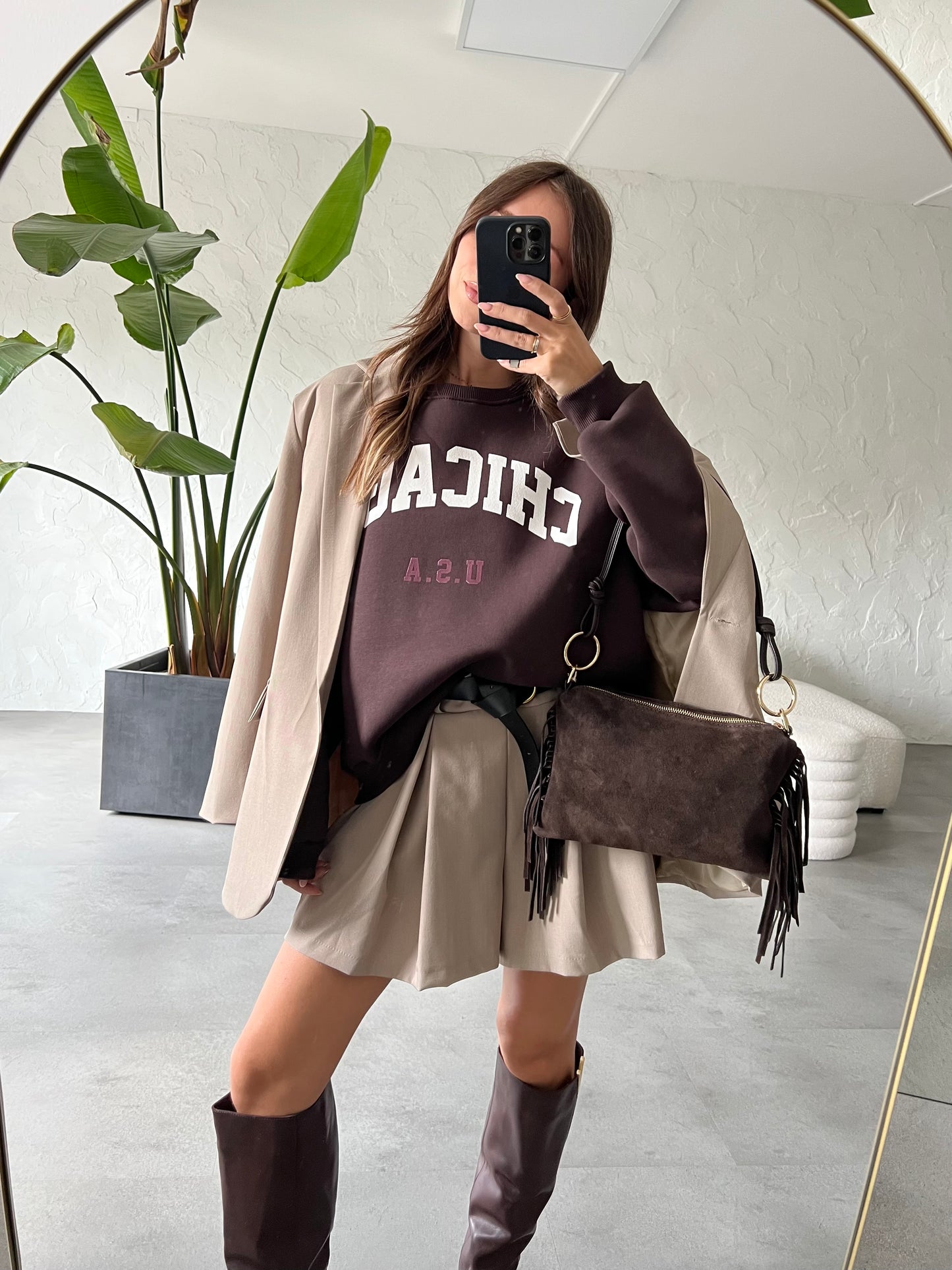 Blazer over