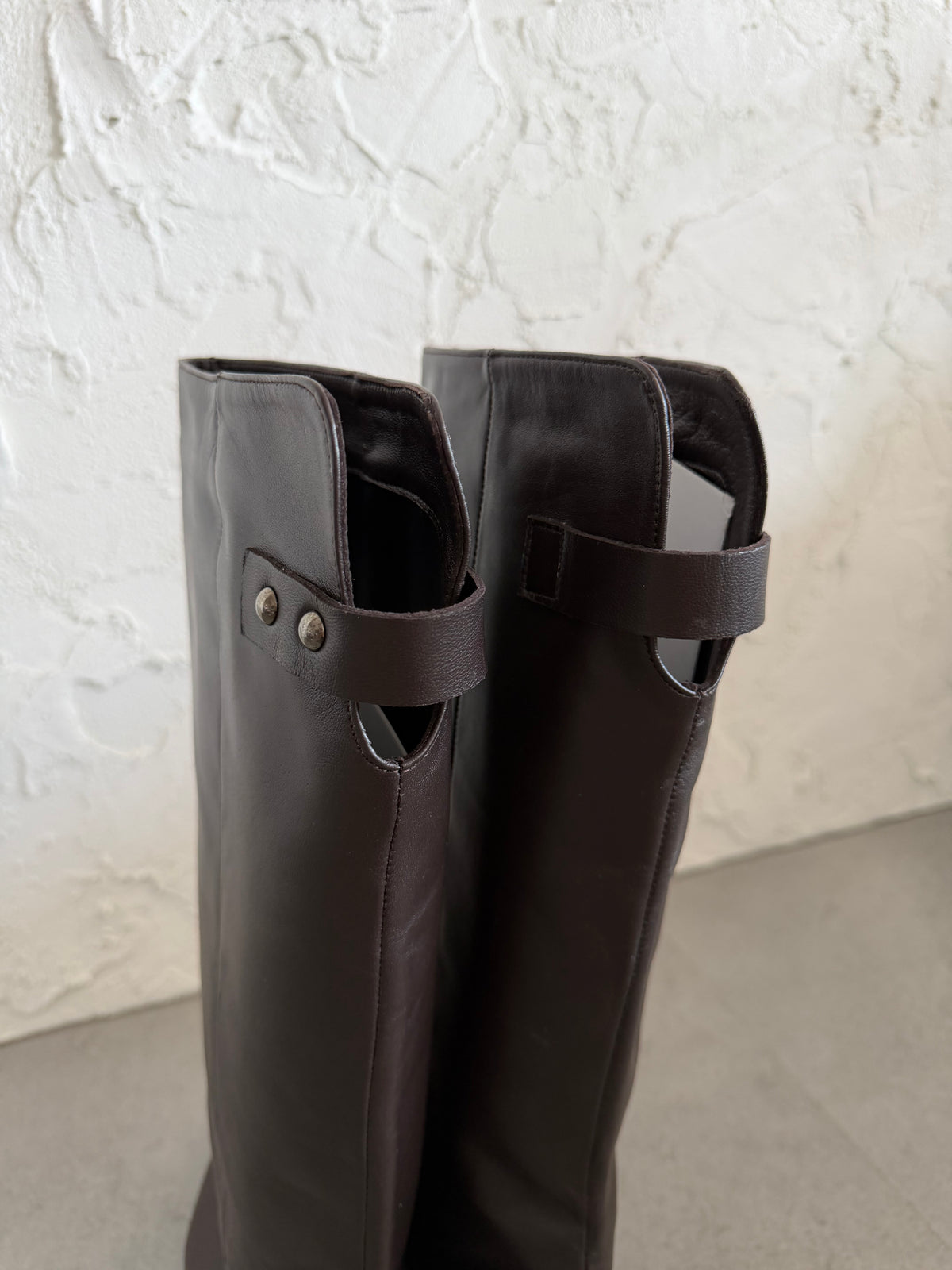 Stivale tubo kitten heel