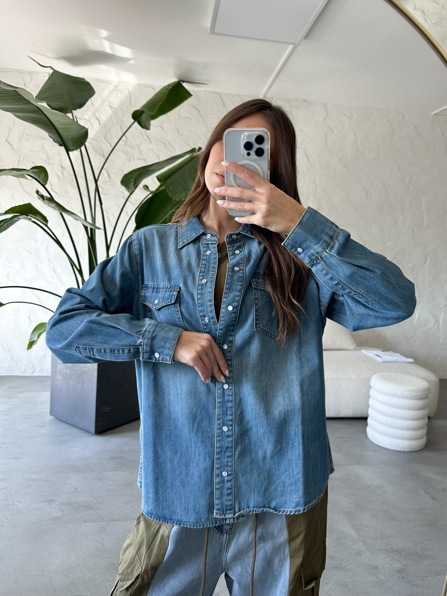 Camicia jeans Vicolo