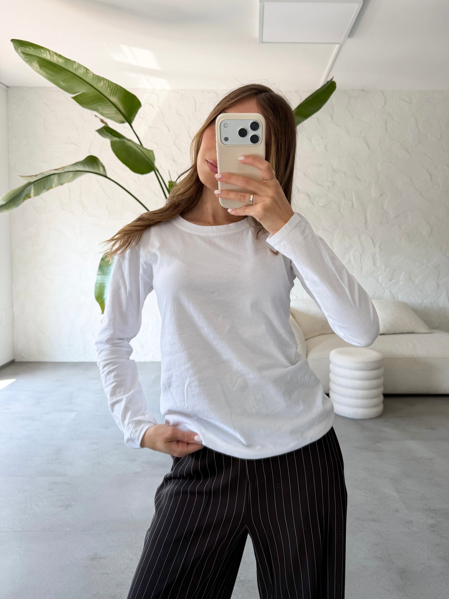 Maglia basic manica lunga
