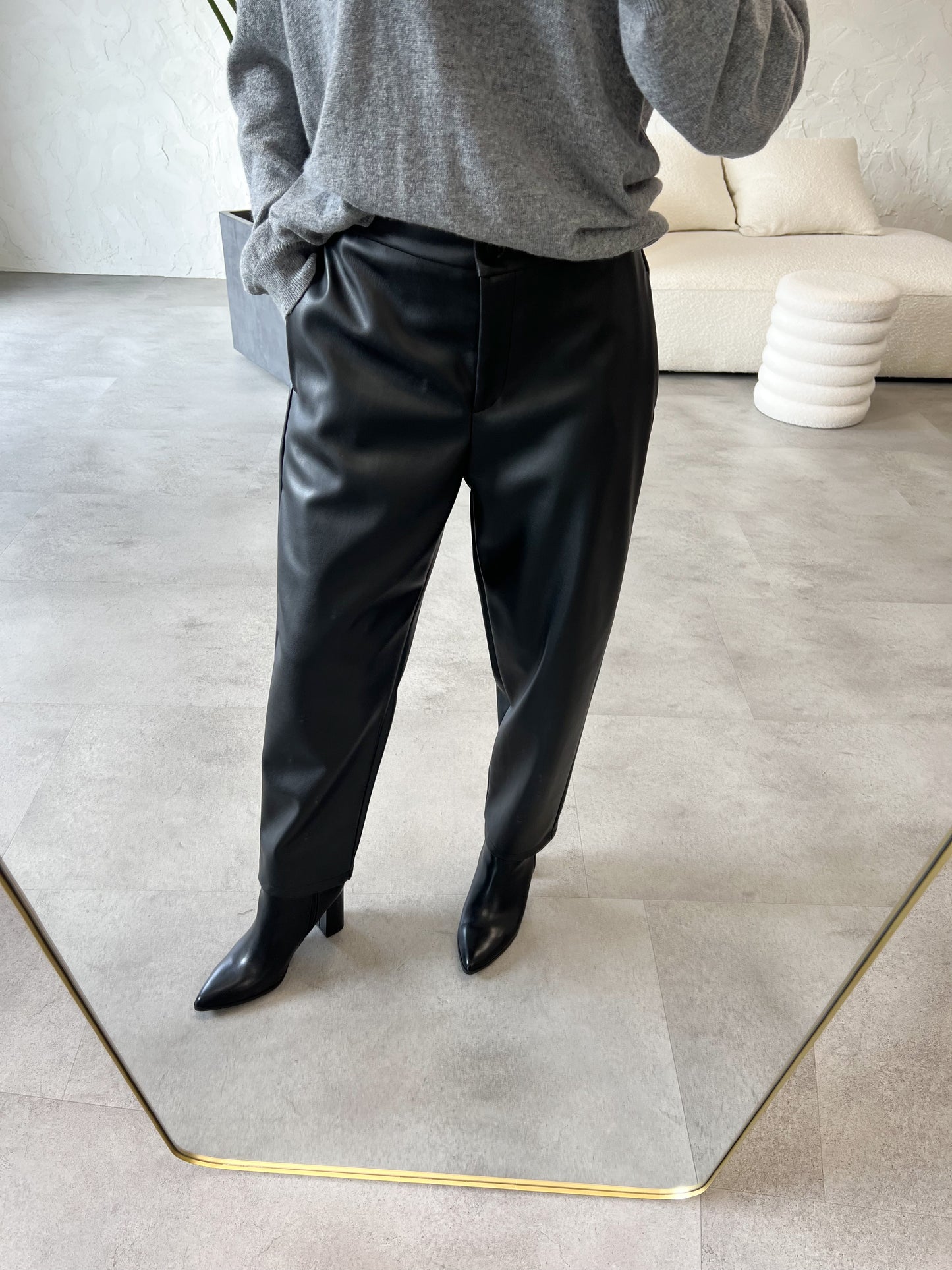 Pantalone eco pelle Vicolo