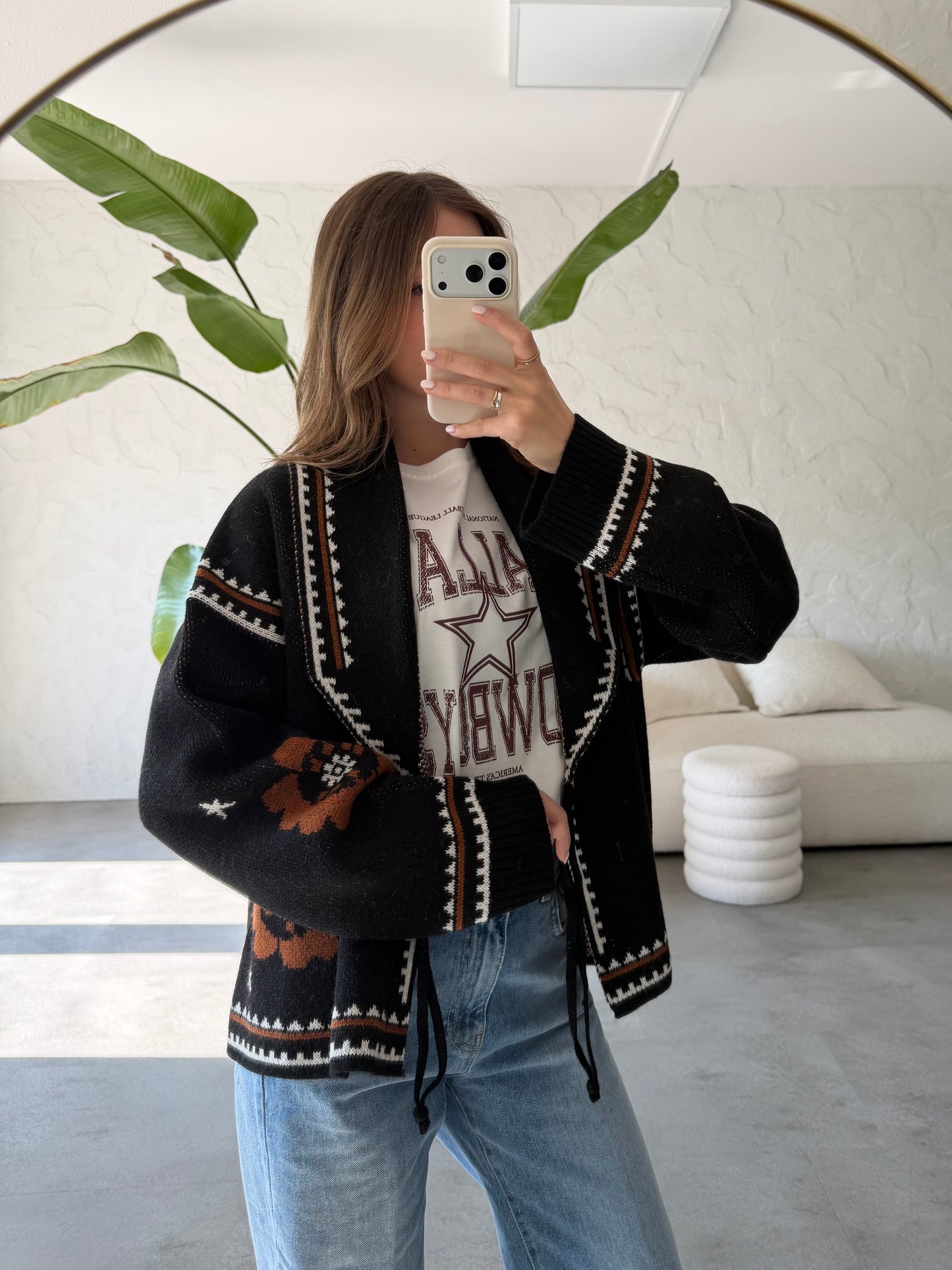 Cardigan jacquard Vicolo