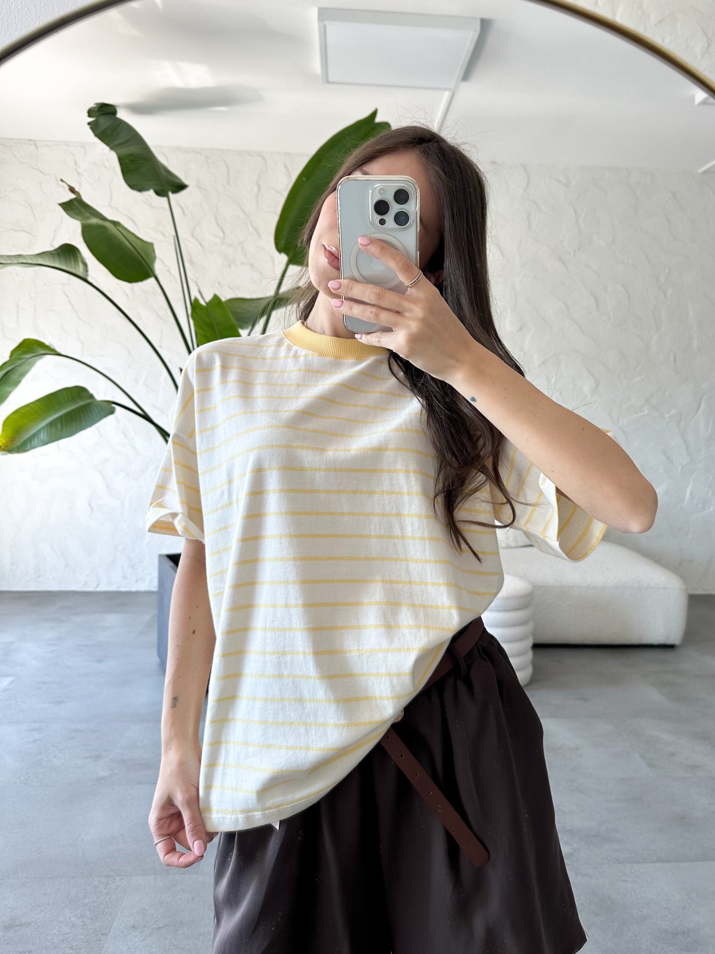T-shirt righe Vicolo