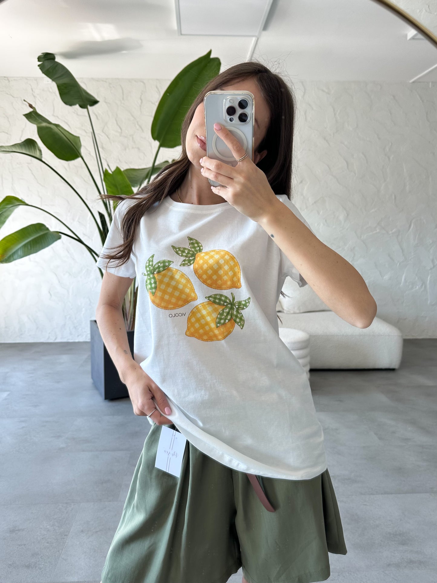 T-shirt limoni Vicolo