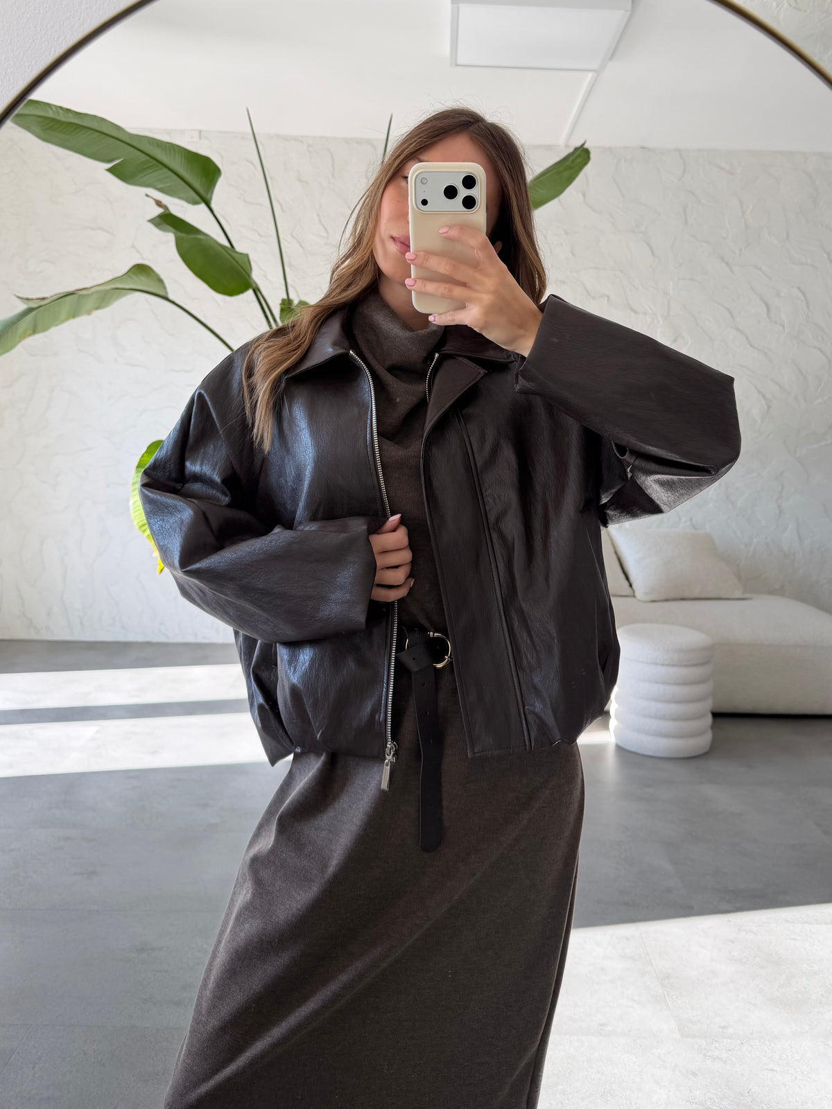 Bomber ecopelle
