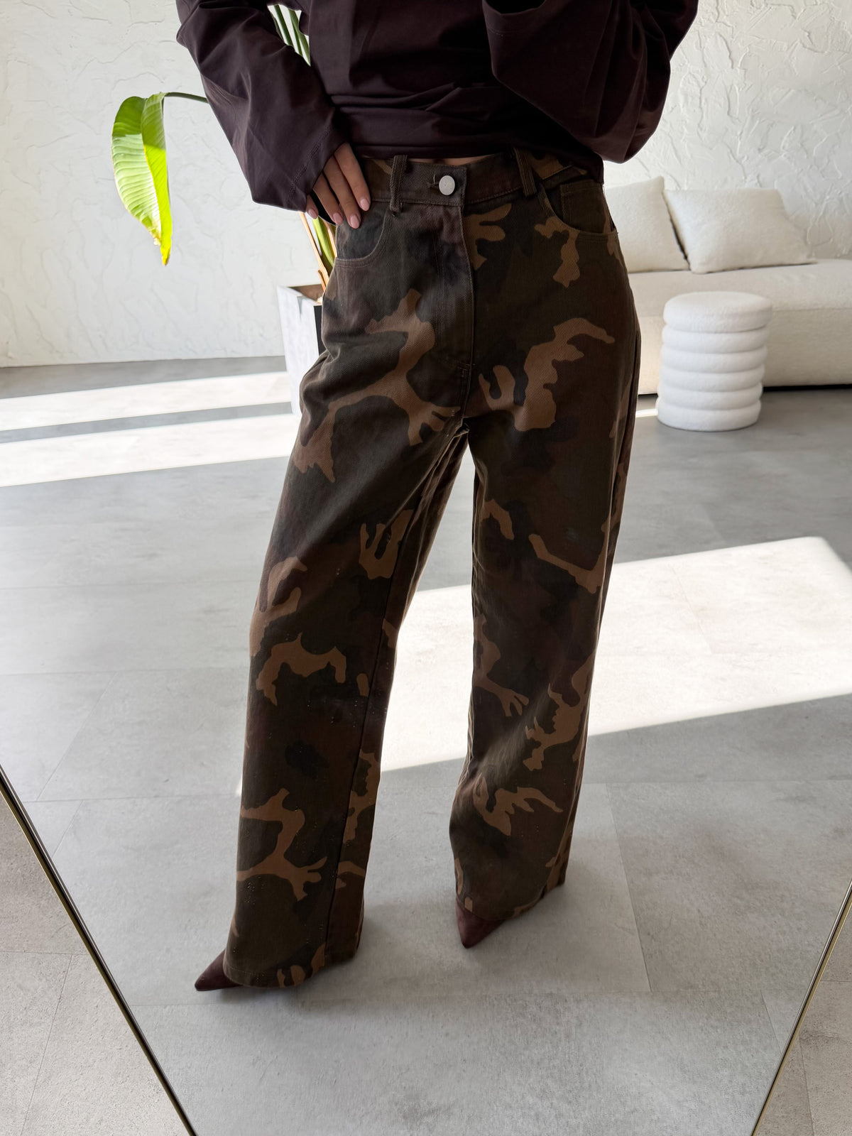 Jeans camouflage Lumina