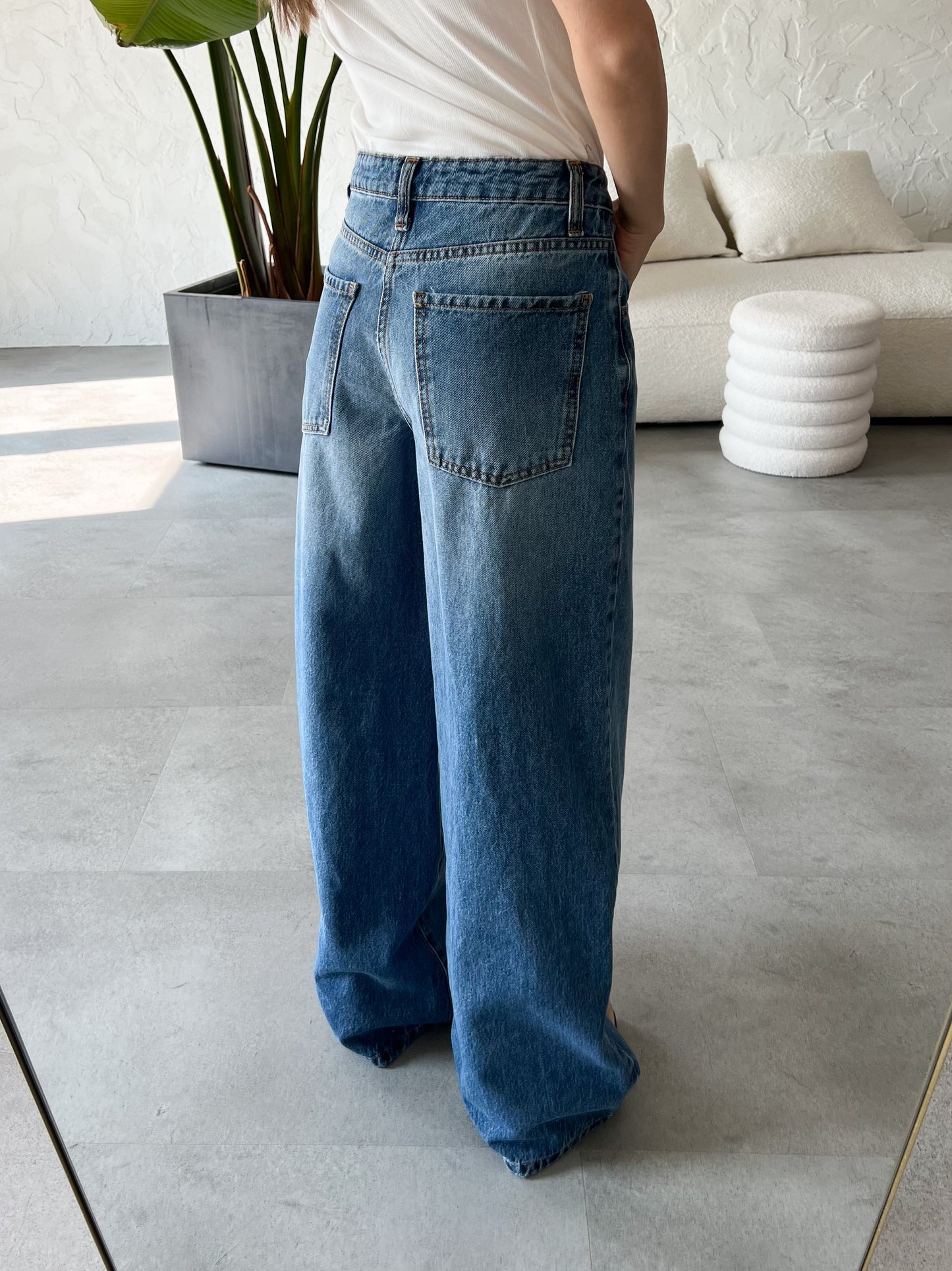 Jeans wide leg