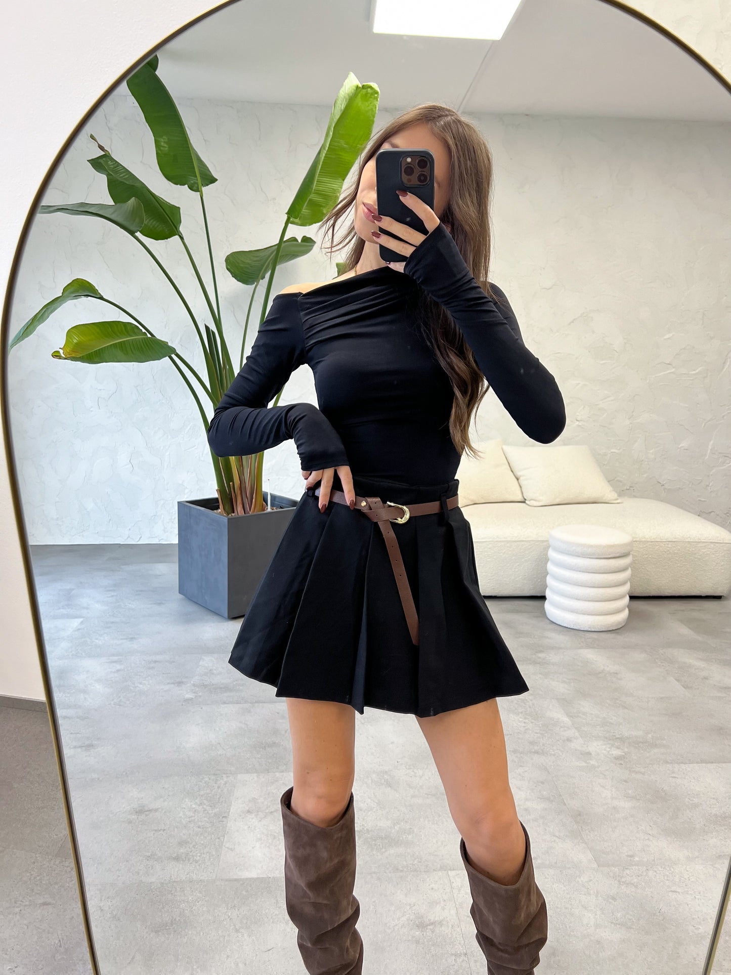 Gonna pantalone cintura