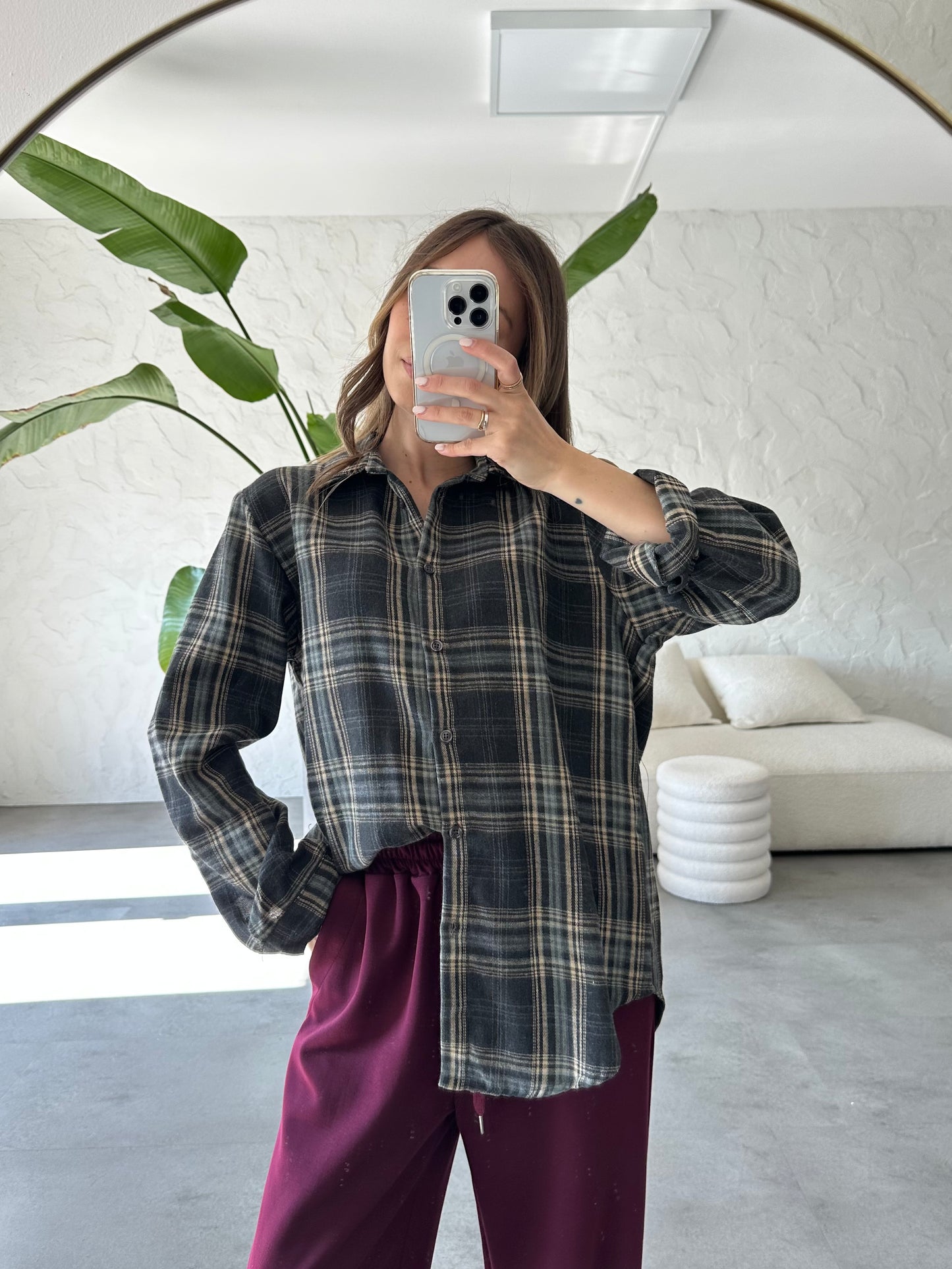 Camicia check