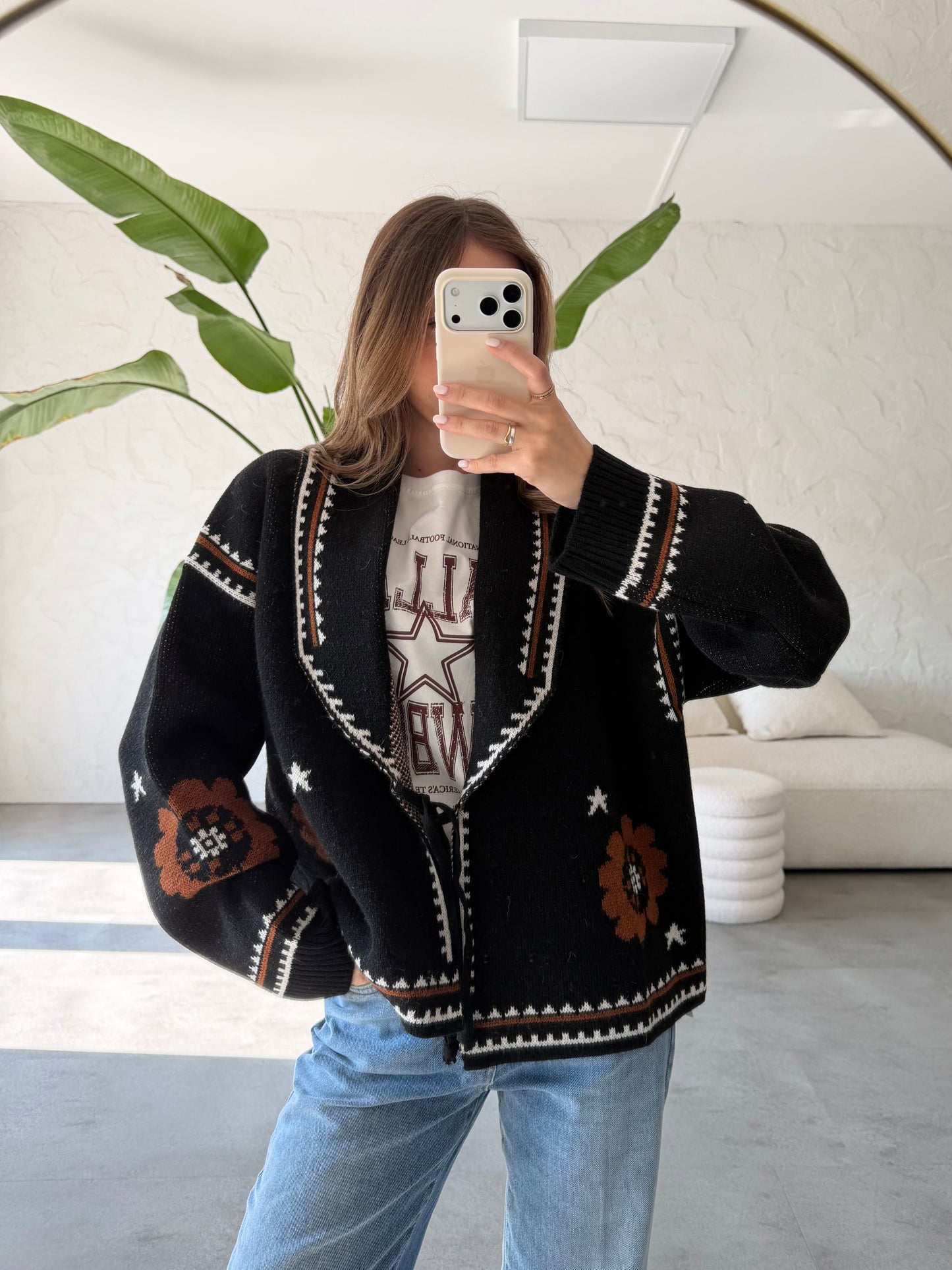 Cardigan jacquard Vicolo