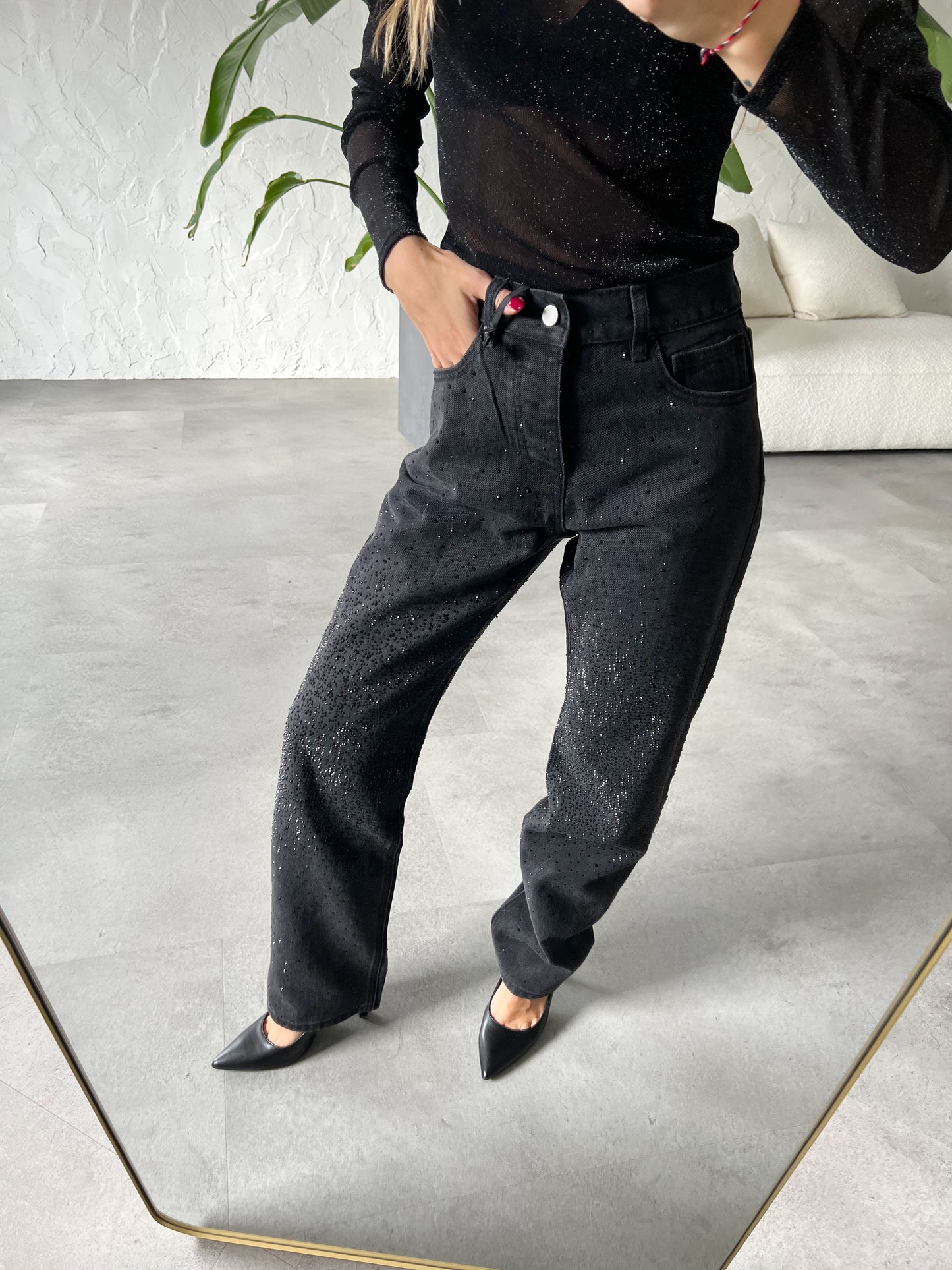 Jeans sparkling