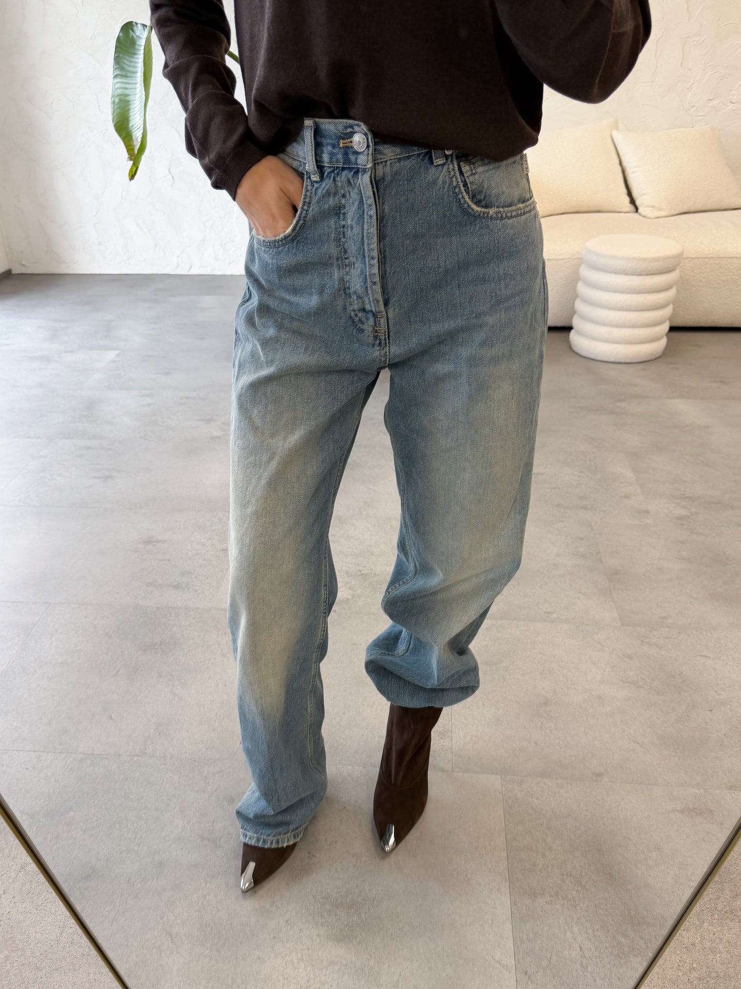 Jeans Adriana slavato Vicolo