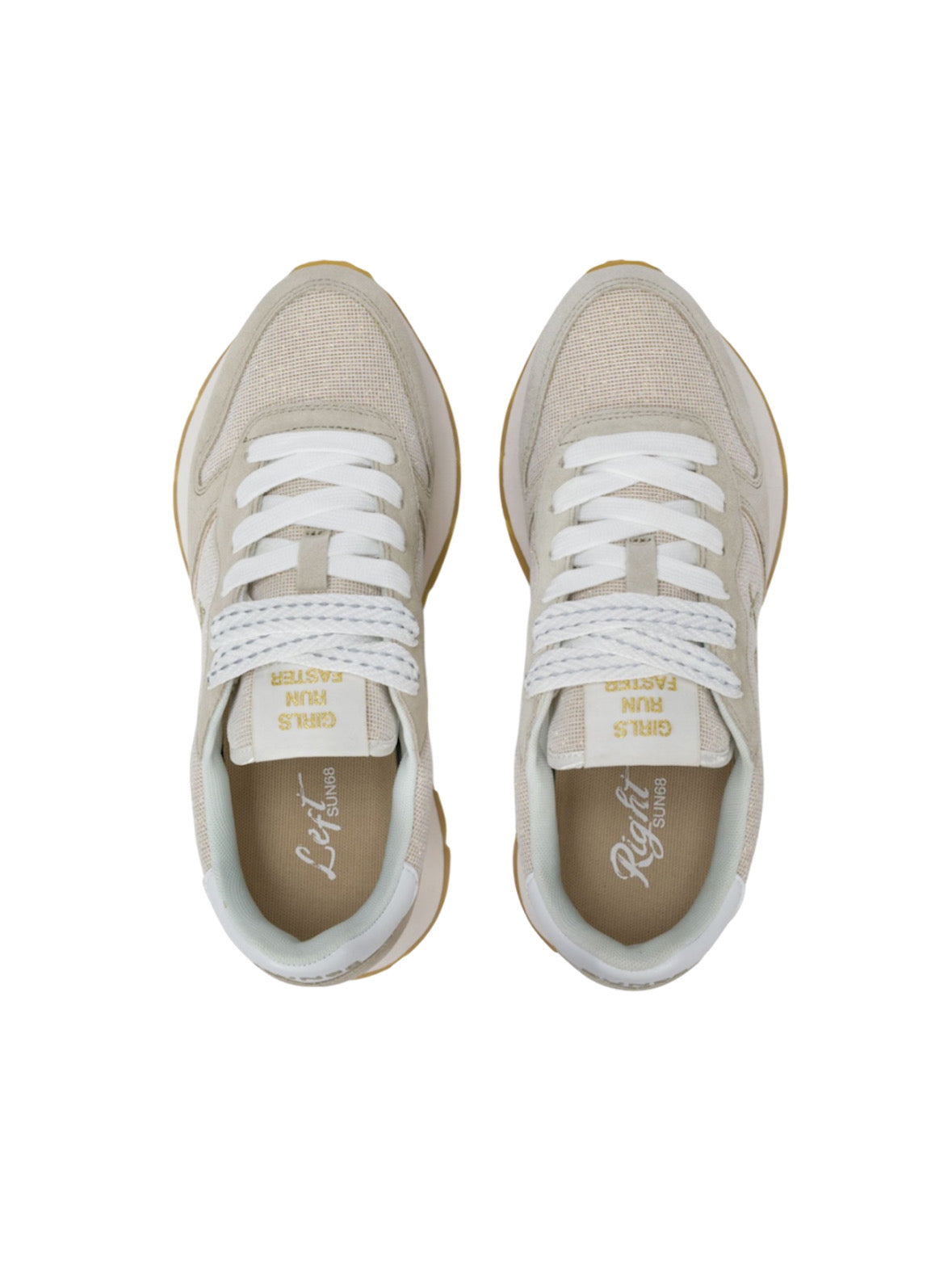 SUN68 Ally glitter textile oro