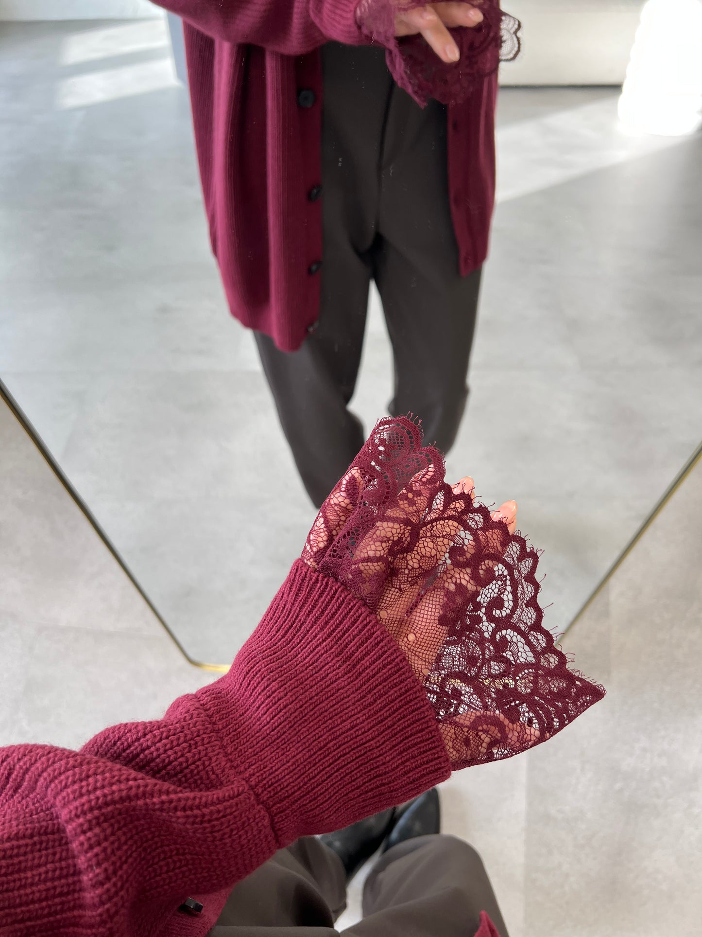 Cardigan pizzo Vicolo