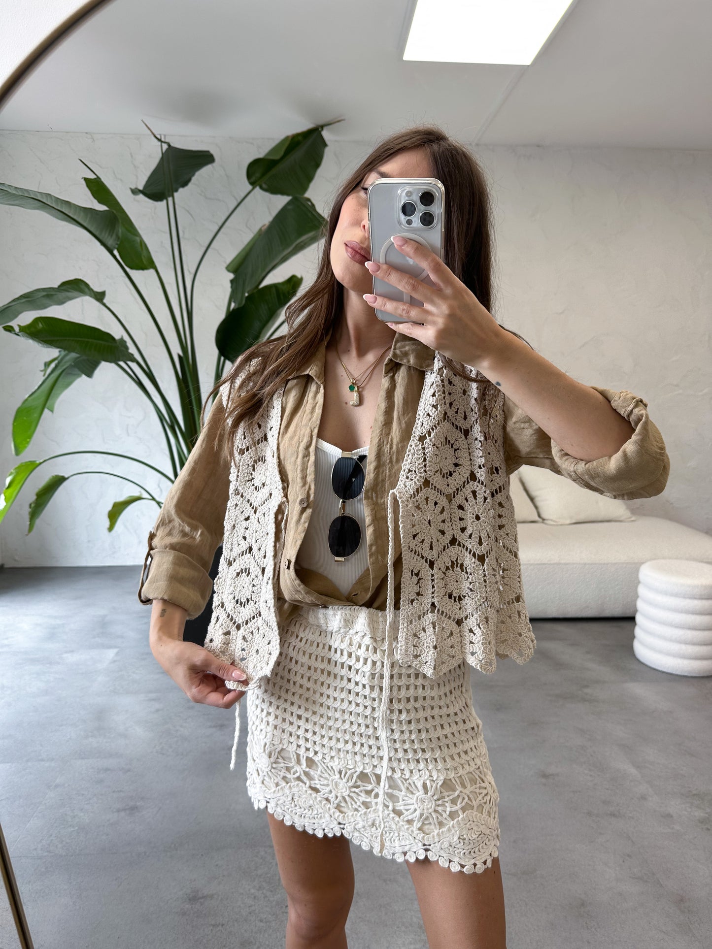 Gilet crochet