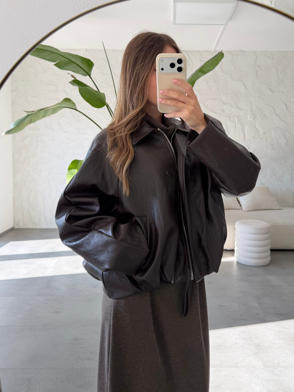 Bomber ecopelle