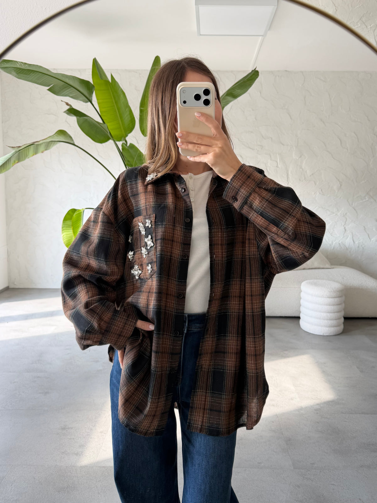 Camicia check brillanti Vicolo