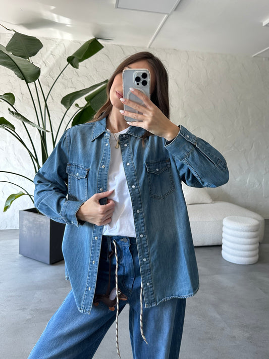 Camicia jeans Vicolo