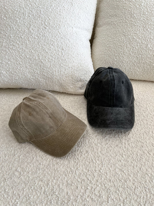 Cappello effetto slavato
